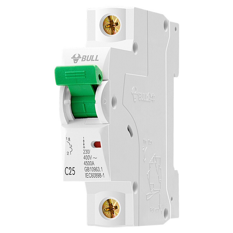 公牛(bull) 空气开关 1p小型断路器 1p单极25a 家用电源空开 lb-63c25