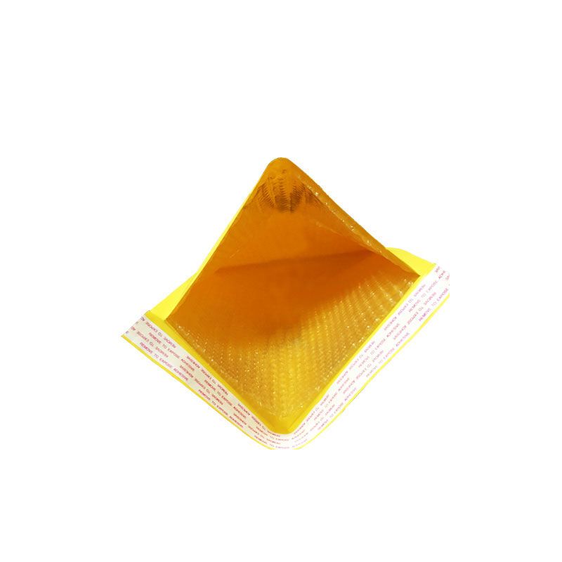 黄色牛皮纸气泡信封袋饰品包装袋小包泡泡袋气泡信封