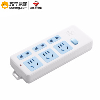 公牛(bull) 插座GN-402 6位 无线 带开关