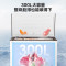 [官方正品]容声300升冰柜减霜大容量卧式冷柜家用冷藏冷冻一级能效厨房囤货冰箱BD/BC-300ZMSM以旧换新