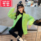 可莉允女童外套秋冬款2022新款时髦中大童洋气冬季短款棉服儿童加绒夹克