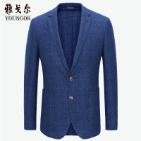 Youngor/雅戈尔秋冬新款男士西服商务休闲单西西装男外套男装8955
