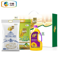 中粮福临门米面油套装5kg大米礼盒