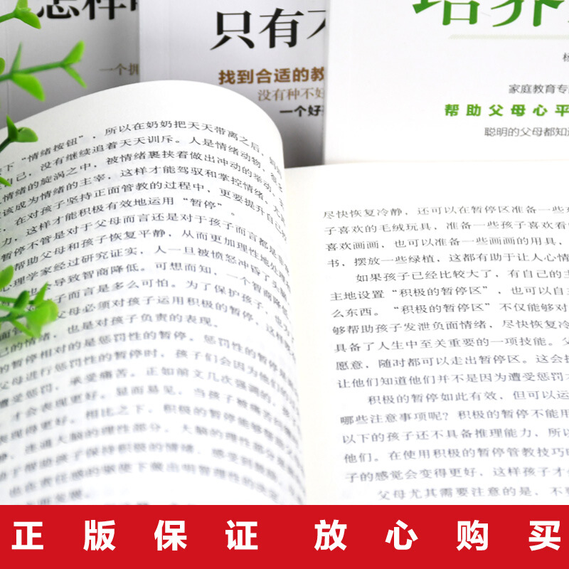 [醉染正版]全5册没有教不好的孩子 好妈妈胜过好老师 不吼不叫培养好孩子 正面管教正版如何说才能听家庭教育书籍育儿父高清大图