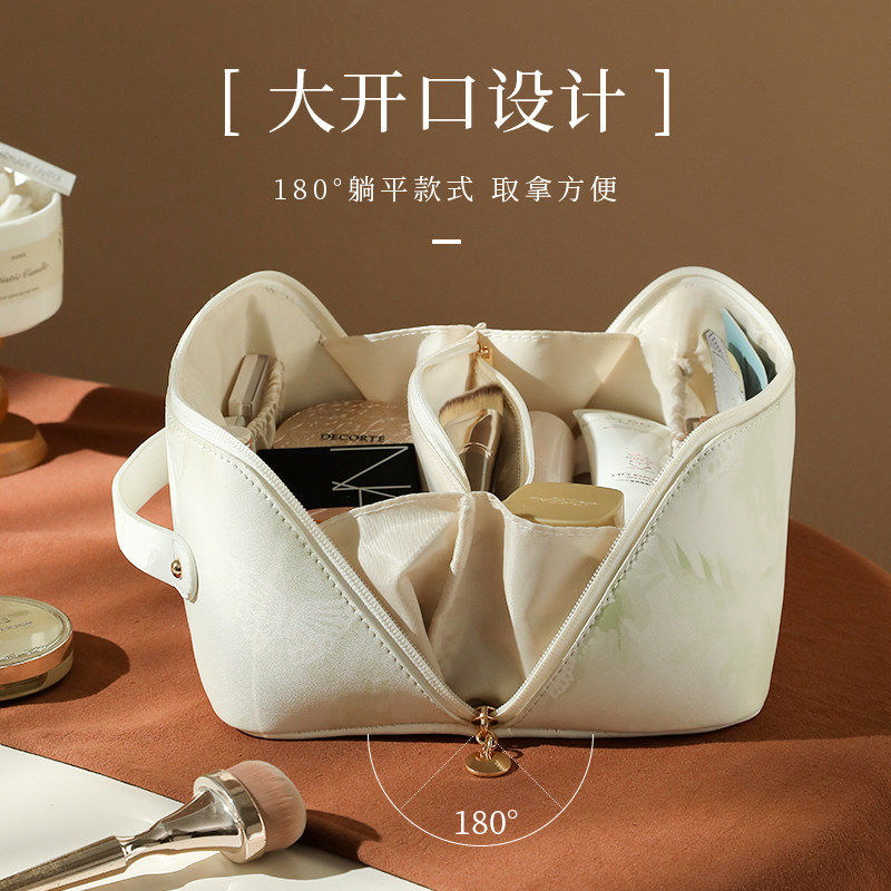乐活旅行新中式枕头款化妆包高清大图