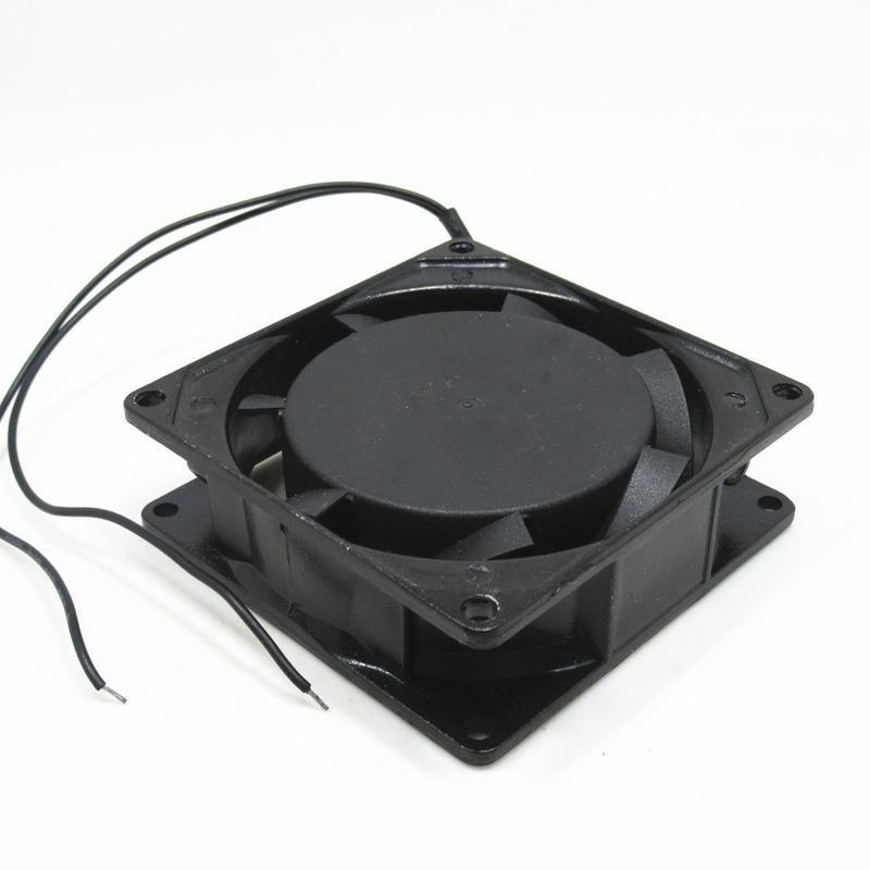 风扇引线接口 8X8X2.5厘米 220V 轴流风机多规格静音强力排风吸烟水冷电箱工业机柜散热风扇