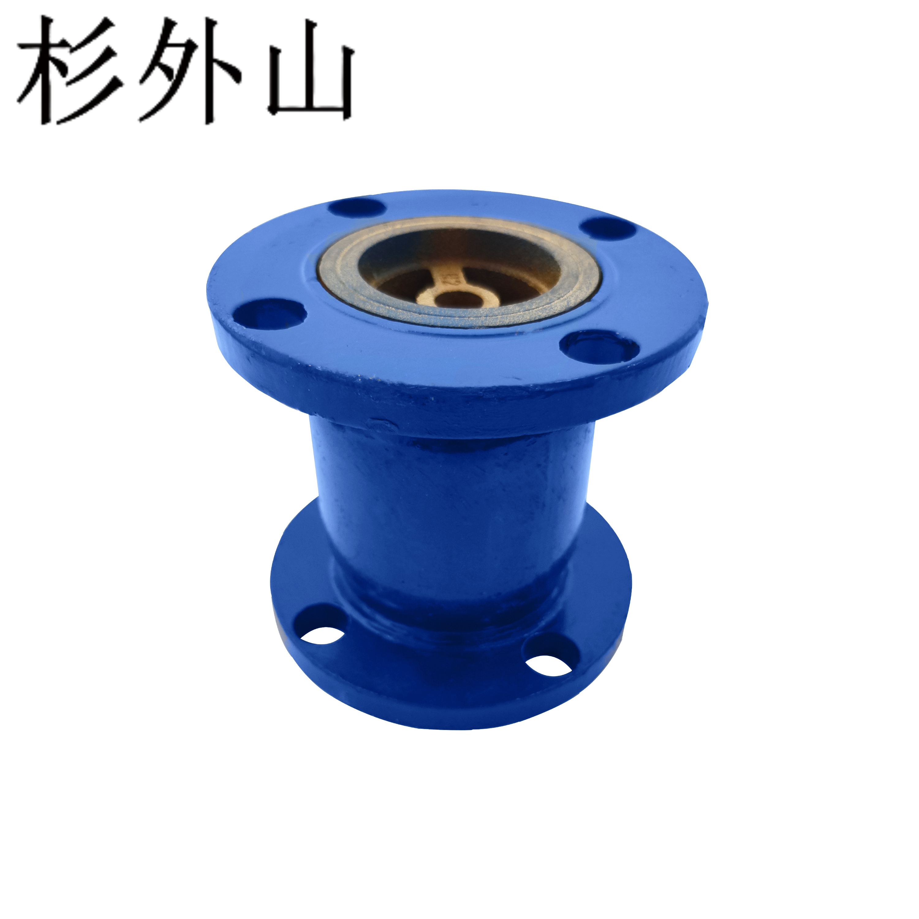 杉外山 法兰消声止回阀 立卧式单向阀 个高清大图