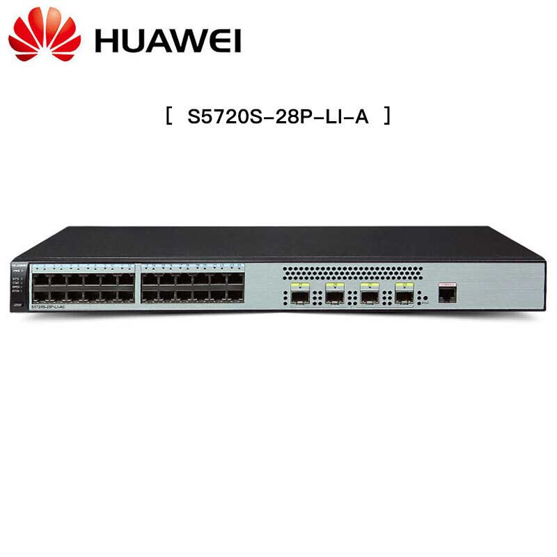 华为(HUAWEI)S5720S-28P-LI-AC 24口千兆交换机