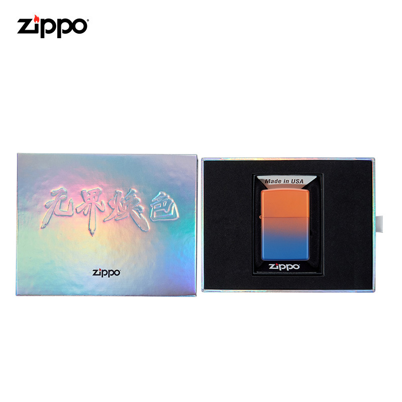 zippo官方旗舰店打火机芝宝打火机无界焕色离心对撞ZCBEC-107