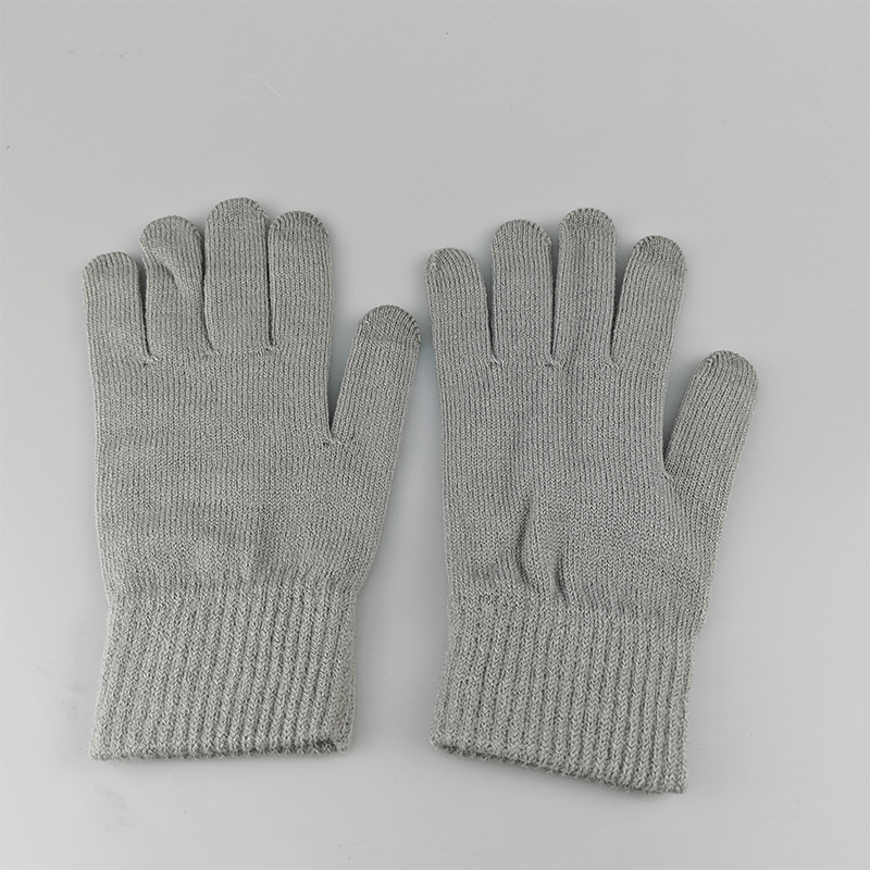 鸽护 帽子三件套 GH183QDK-浅灰色 套高清大图