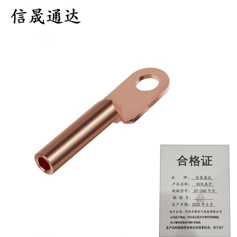 信晟通达 铜线鼻子 DT-240平方 只高清大图