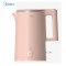 美的(Midea)电热水壶电水壶热水壶智能电热水壶304不锈钢1.5L容量双层防烫暖水壶烧水壶MK-SH15E516