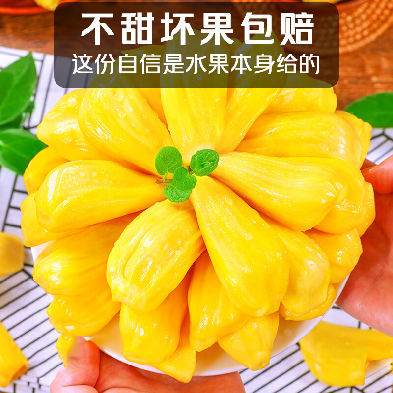 冠町 海南黄肉菠萝蜜整果8-12斤 新鲜水果生鲜