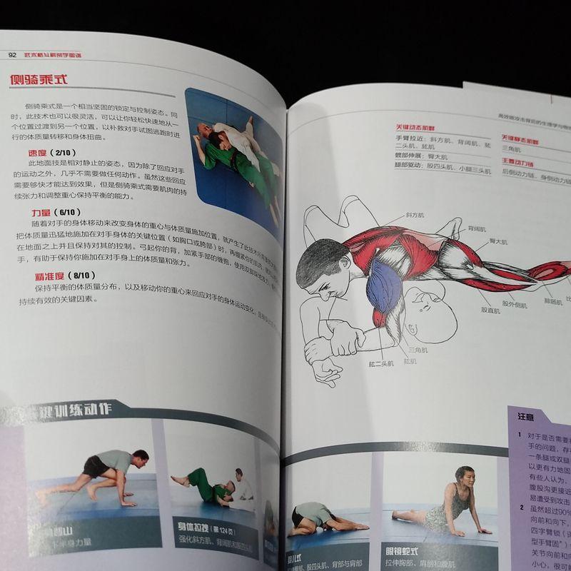 [醉染正版]武术格斗解剖学图谱:能攻击背后的生理学与物理学书诺曼·林克 自由组套书籍高清大图