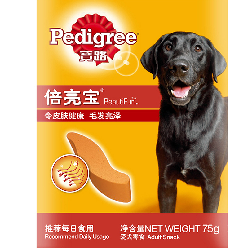 宝路 倍亮宝成犬零食 75g