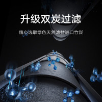 [自营]米家小米净水器1200G Pro双核家用净水器无罐厨下式直饮机8年RO滤芯5:1纯废水比 3.2L/