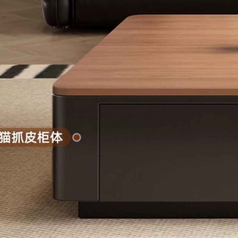 豫龙都 实木茶几 1.4米 张高清大图
