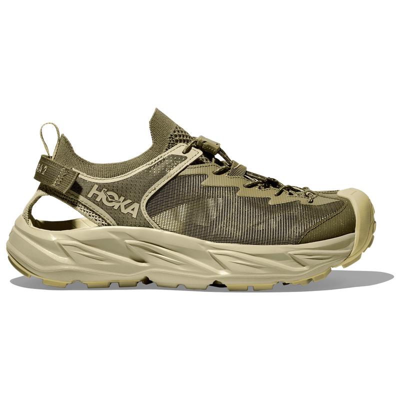 Hoka One One跑步鞋专业缓震轻便回弹男士运动休闲鞋 军绿色 46.5