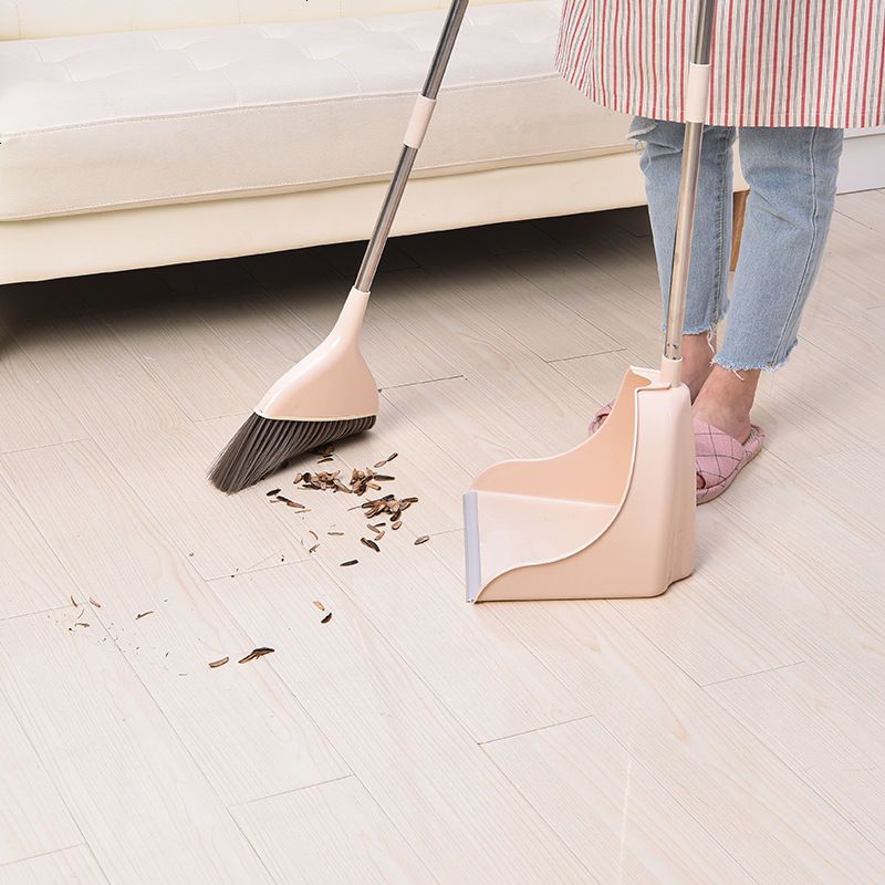 扫地塑料扫把簸箕套装家用清洁扫帚畚箕两件套魔术扫把套扫