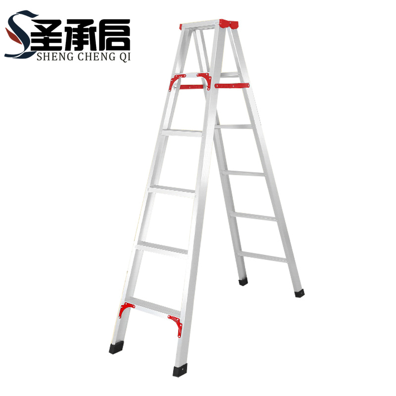 圣承启 铝合金人字梯 1.8米个高清大图