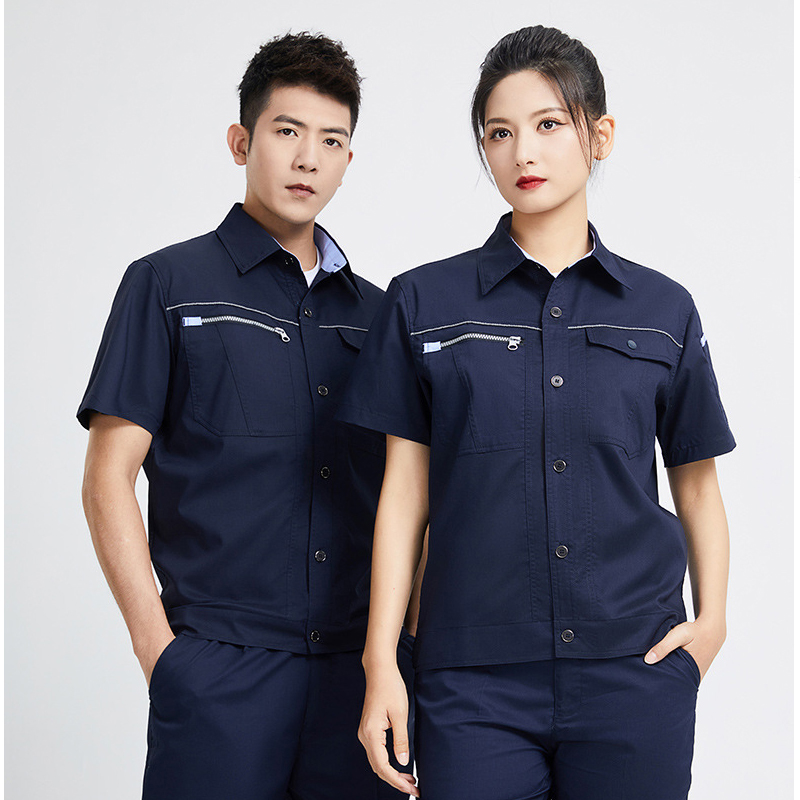 蒙企智品 短袖劳保服 套装HY2/套高清大图