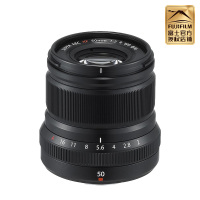 富士(FUJIFILM)XF50mm F2 R WR 中长焦定焦镜头 黑色