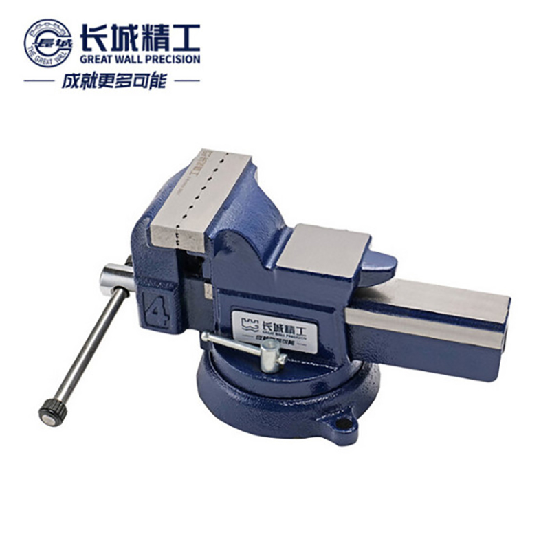 长城精工台虎钳重型精密全铜台钳工业级重型工作台虎桌钳夹具10寸 209010
