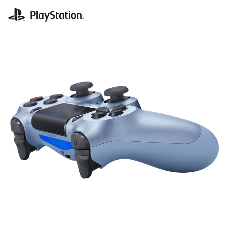 索尼(SONY)PlayStation 4 PS4原装游戏手柄 Pro无线手柄 国行正品 钛金蓝 全新配色