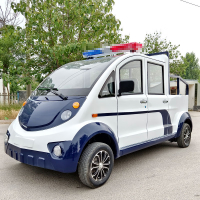 德武军恒电动四轮巡逻车5座4000瓦+72v100ah*6只铅酸电池刹车助力方向助力