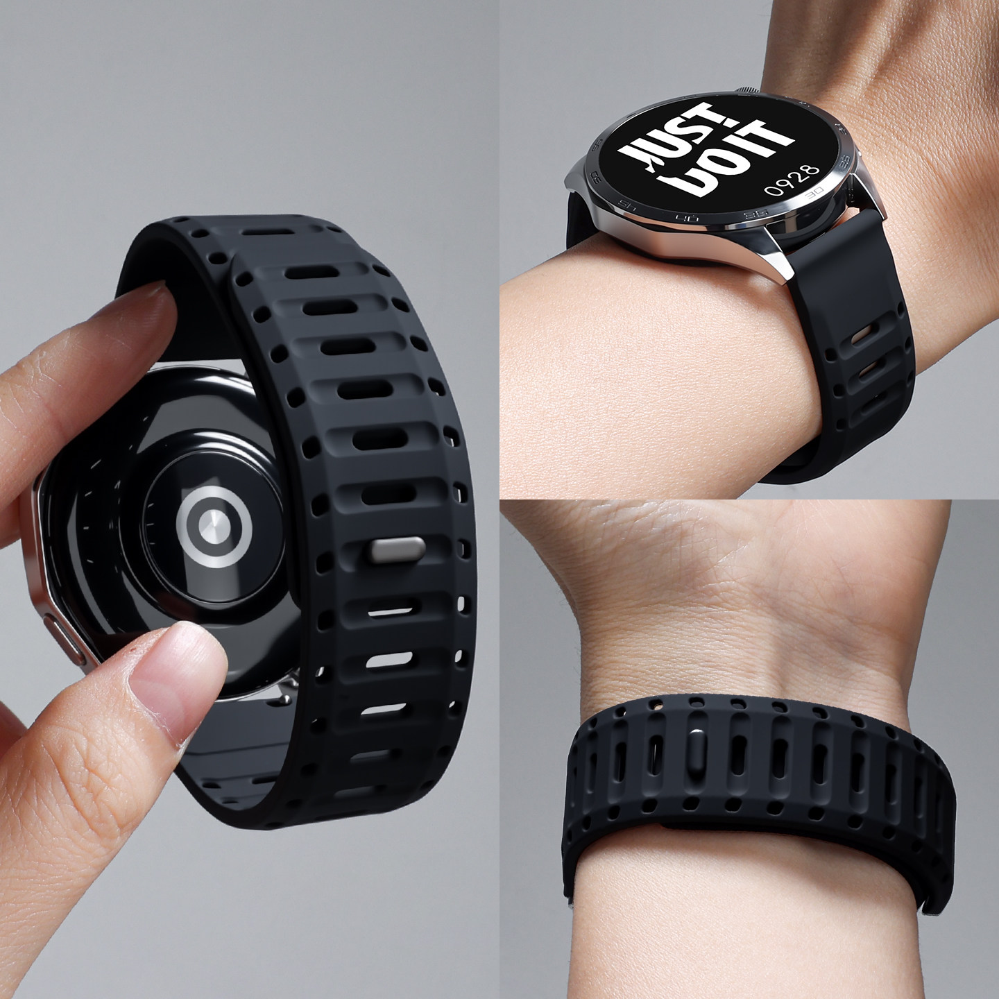 适用小天才电话手表表带Z10/Z9可爱挂脖Z11新款Z8Z7S保护套3139B高清大图