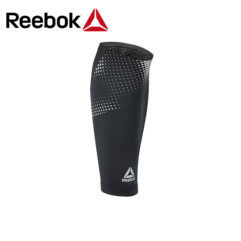 Reebok锐步运动袖套腿套跑步压缩护臂男女护肘护腿一对装