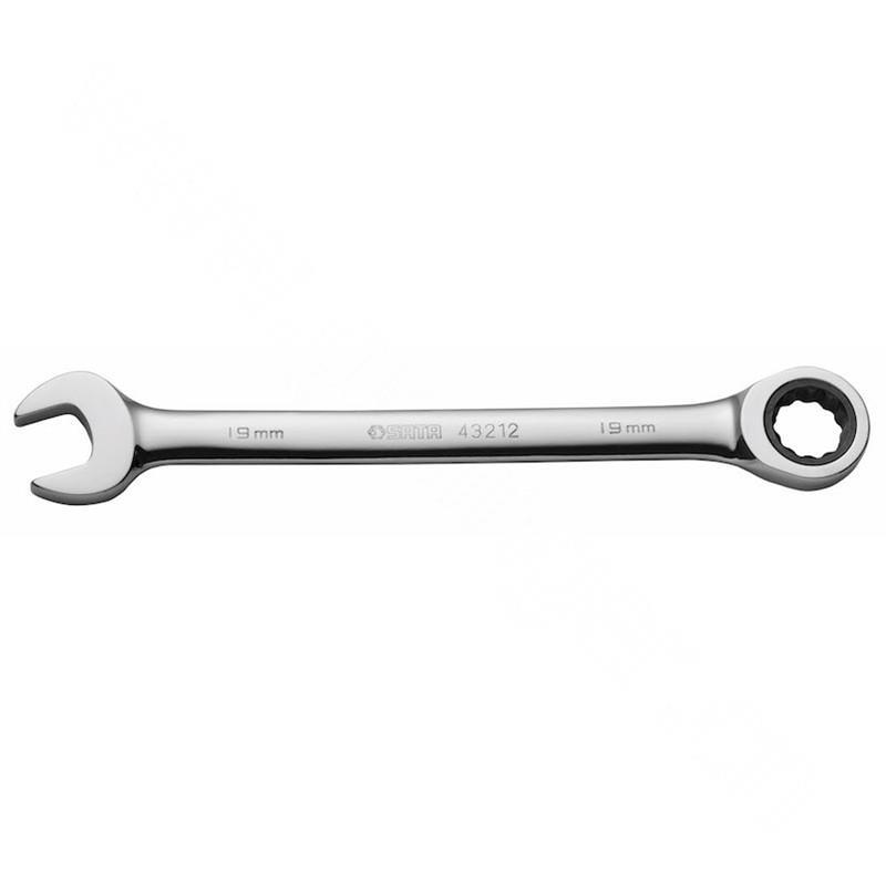 世达 SATA 43214 公制全抛光棘轮两用扳手 22MM 1把