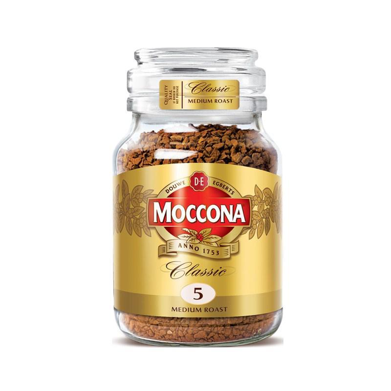 荷兰进口 MOCCONA 摩可纳经典中度烘焙冻干速溶咖啡100g瓶装