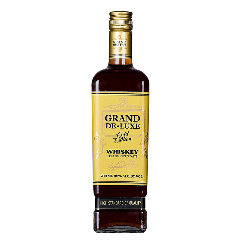 乌克兰原瓶原装进口洋酒 歌帝利(GRAND DE LUXE) 40度烈酒 进口威士忌 700ml