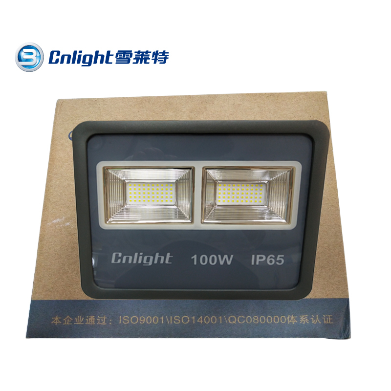 雪莱特(Cnlight)CNHT100085PW 100W投光灯 户外投光灯 户外厂房灯 户外射灯