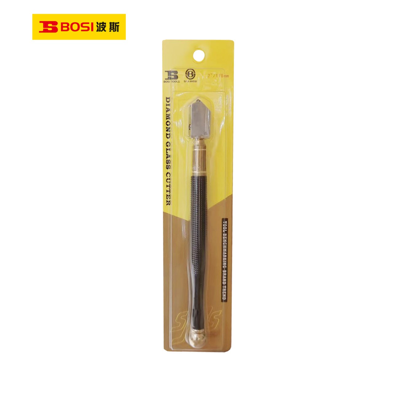 波斯(BOSI)玻璃刀(7"/175mm)把