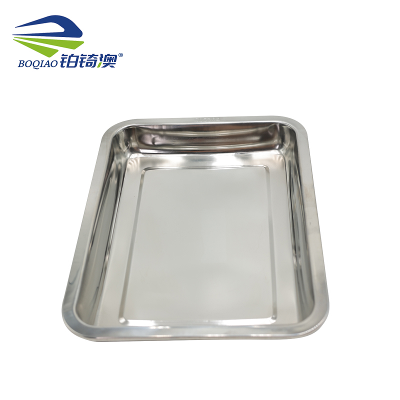 铂锜澳不锈钢方盘 长36宽26.3高4.8cm 个 长36宽26.3高4.8cm