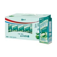 蒙牛真果粒椰果味250g*12盒 真实果粒+牛奶饮品