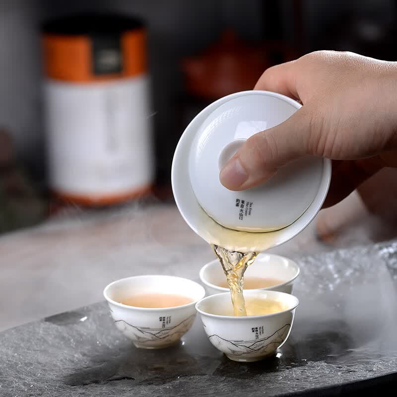天池 茗茶 传承系列凤凰单丛茶黄枝香-秦125g*2罐礼盒高清大图