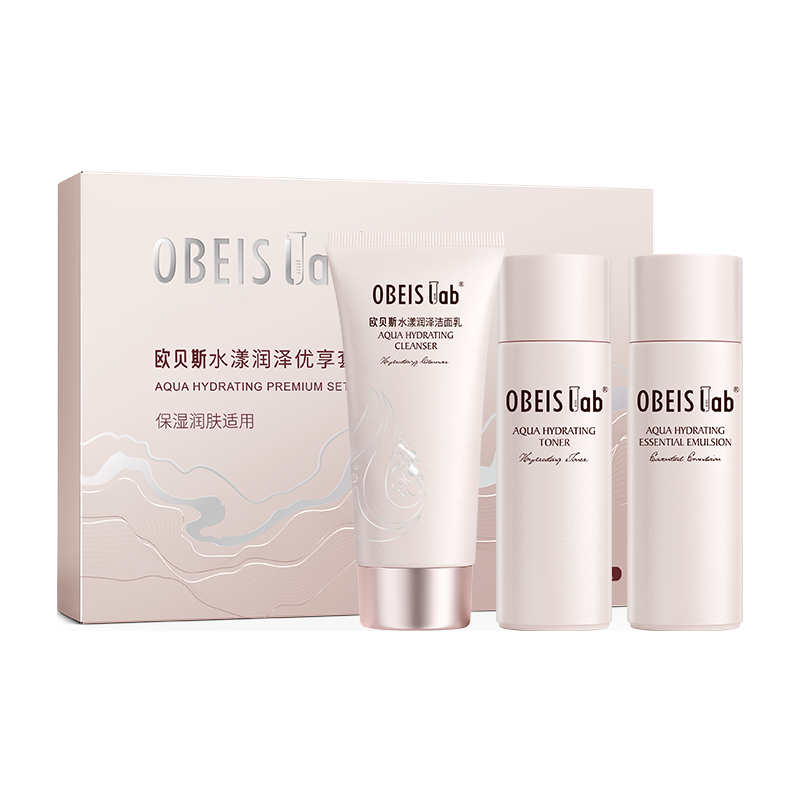 欧贝斯(obeis) 水漾润泽优享套盒(3件套)120g+100ml+100ml