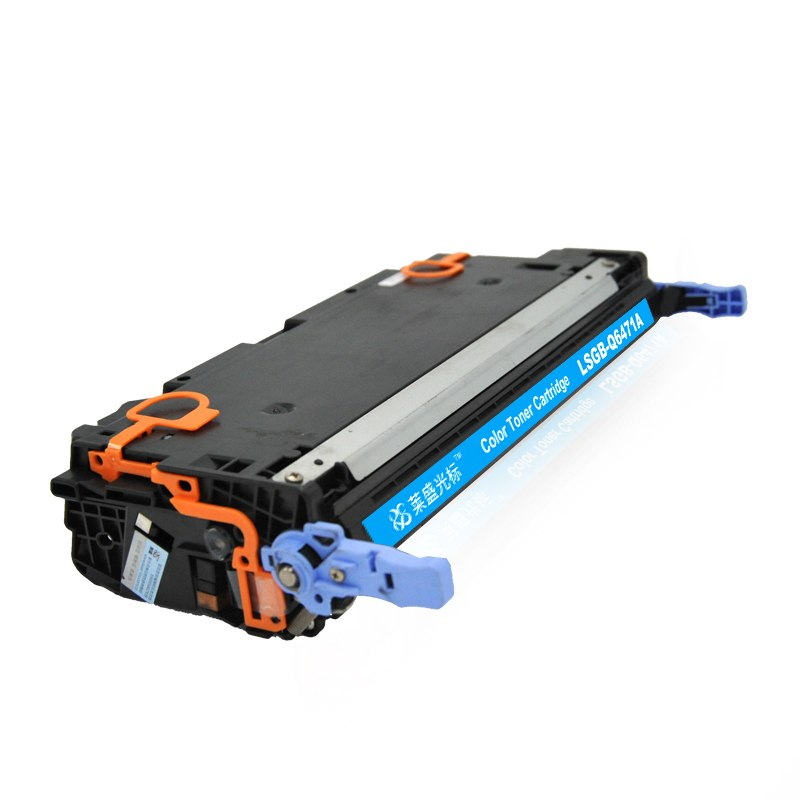 莱盛光标LSGB-Q6471A彩色墨粉盒适用HP 3600 蓝色