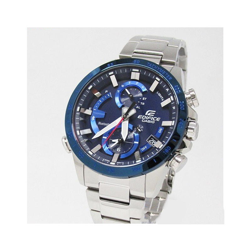 (CASIO)卡西欧EDITHI系列EQB-900DB-2AJF光动能蓝牙男表不锈钢材质日常防水日韩品牌男士石英表