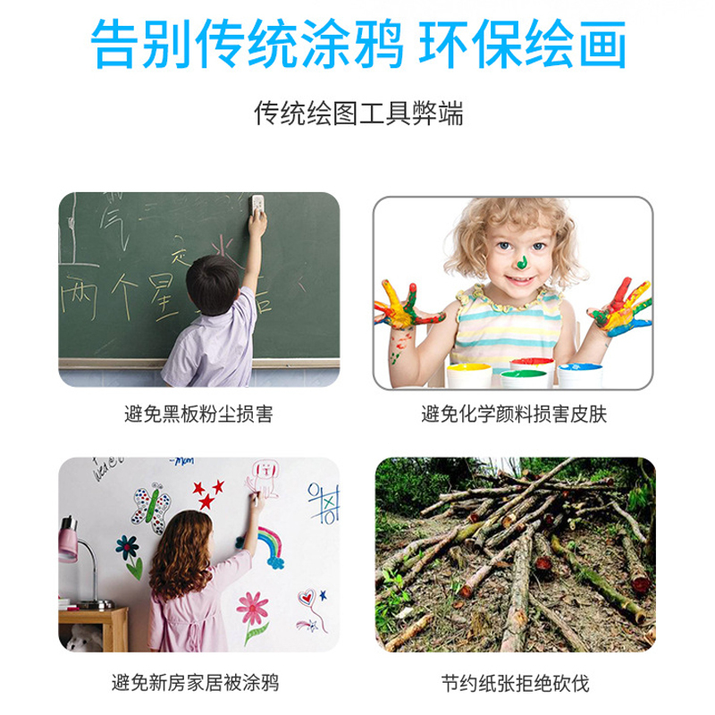 儿童液晶手写板小黑板家用非磁性无尘涂鸦绘画画板电子写字板8.5寸