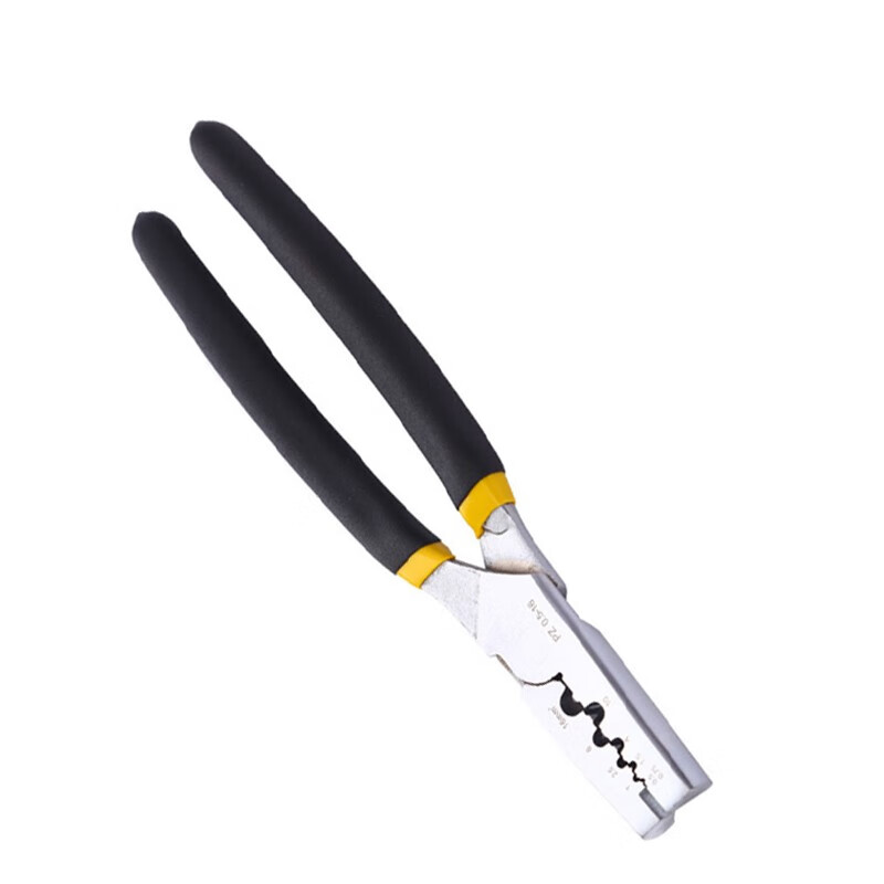 欧克(Ouke)工业级压线钳 鳄鱼嘴小型压线钳 套管型形端子用钳(8英寸200mmOK-3999)高清大图