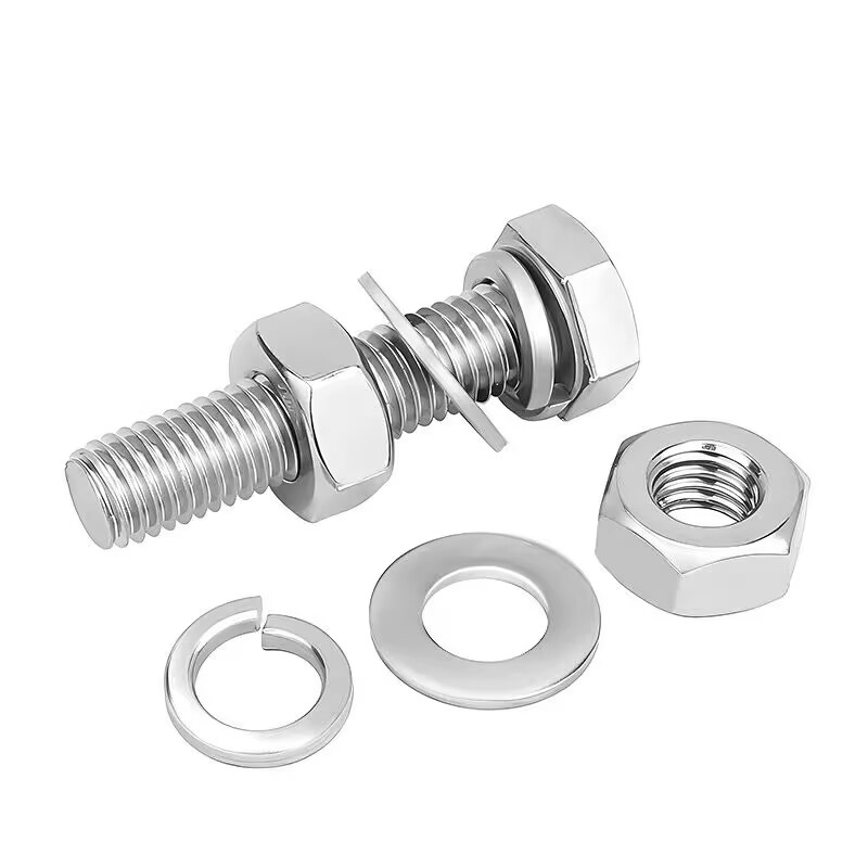 浪伍 不锈钢螺杆 M10*35mm (单位:套)高清大图