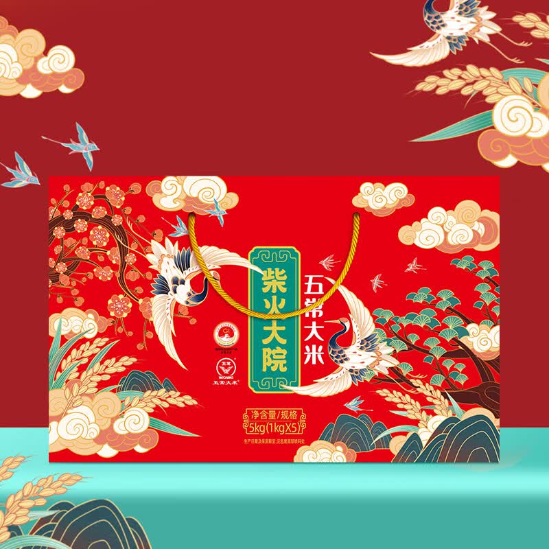 柴火大院 五常大米 东北大米 5kg 新米高清大图