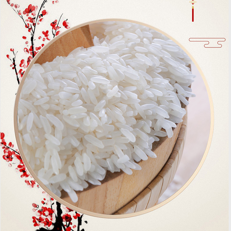 苏宁宜品自营中米北方东北五常大米5KG 10斤真空包装新米