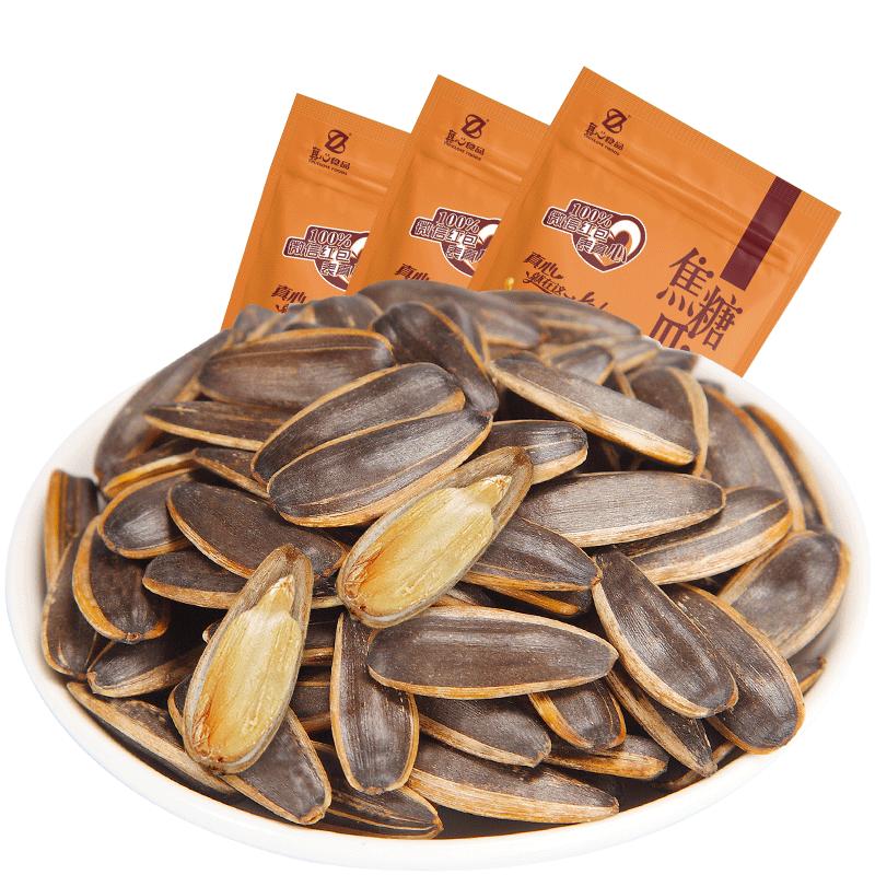 真心 瓜子 焦糖 110g