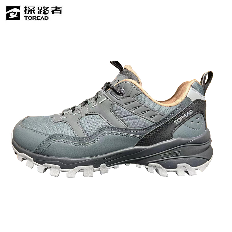 探路者 户外徒步鞋 TFAAAL91260-G08G/双高清大图