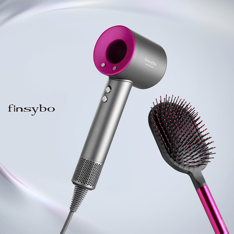 finsybo 泰森高速吹风机&气垫梳套装 F-HD01B高清大图